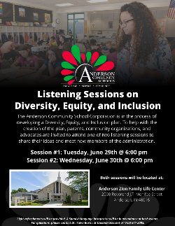 Listening Sessions on Diversity, Equity, and Inclusion